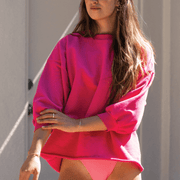 Sports & Rec Sweatshirt - Hot + Hi Hi Bottom - Zinc