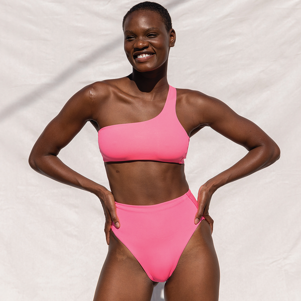 Offshore Top - One Shoulder Bikini Top – Left On Friday