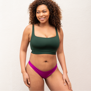 Top Shelf - Palm (36D) + Streamline Bottom - Aloha (Size L)